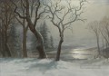 ヨセミテの冬 アメリカ人アルバート・ビアシュタットの雪景色